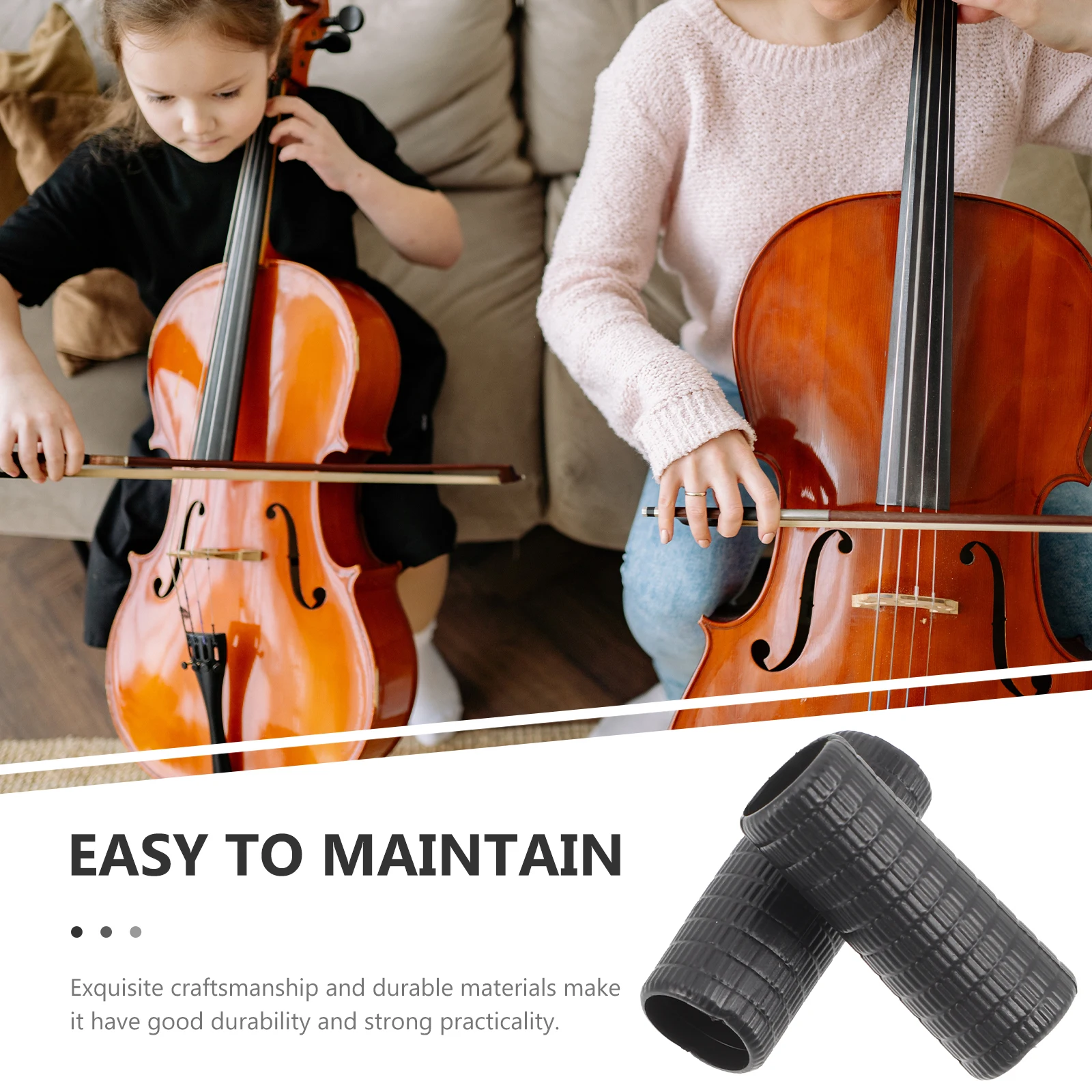 

4 Pcs Instrument Grip Violin Bow Accessories Kids Musical Instruments Cushion Vioin