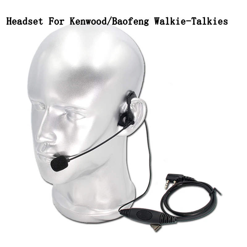 

Гарнитура Walkie Talkie для Kenwood TK-208, TK-220, TK-240, TK-260G, TH-21, TH-21AT, NX-320, Baofeng UV-5R, UV-9R, BF-888S
