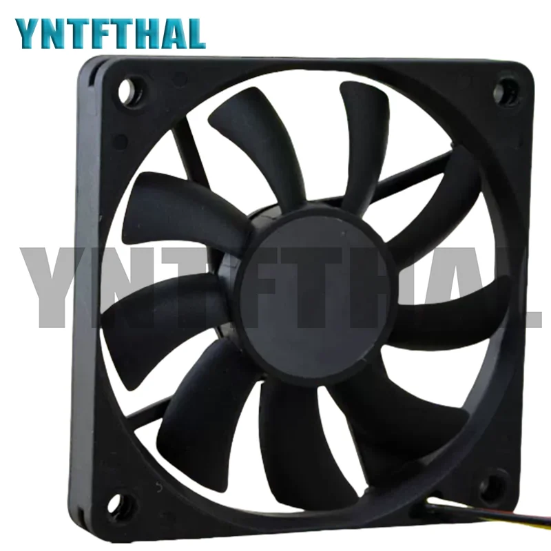 Ventilateur axial d'ordinateur KDE1207PFV1-A de refroidissement de fils de DC 12V 1.8W 70x70x10MM 4