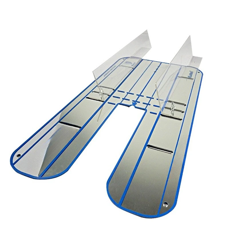 

Golf putter practice mirror with guide rail to correct posture and increase the mirror golf putter practitioner