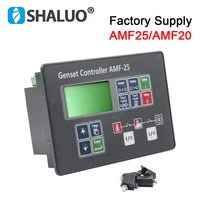 Controlador de generador diésel AMF25 AMF20, módulo de Control de grupo electrógeno de arranque automático, pantalla LCD Compatible con Original, suministro de fábrica