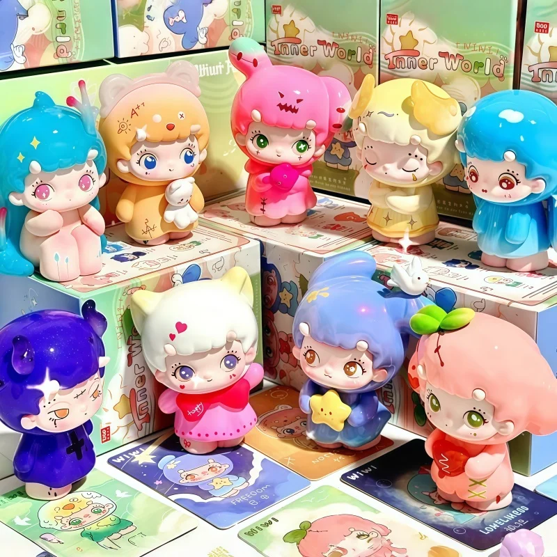 

Модная поп-кукла Vivi'S Inner World с глухой коробкой, детская настольная игрушка ручной работы, подарок 2025