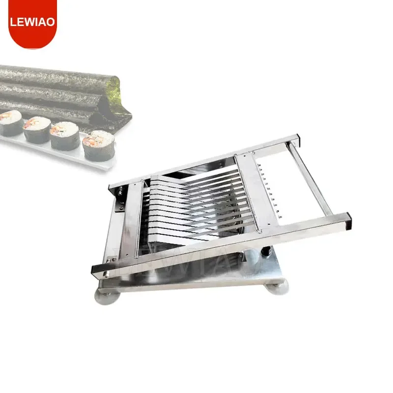 Manual Sushi Roll Cutting Machine Cheese Butter Block Sausage Tofu Cutter Slicer