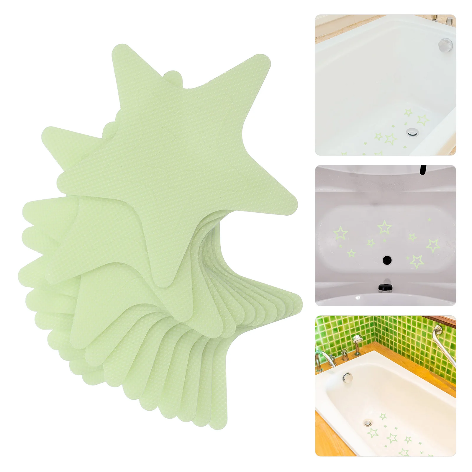 

12 Pcs Non-slip Stickers Bath Bathroom Tub for Bathtub Anti Grippers Shower Decor Antislip
