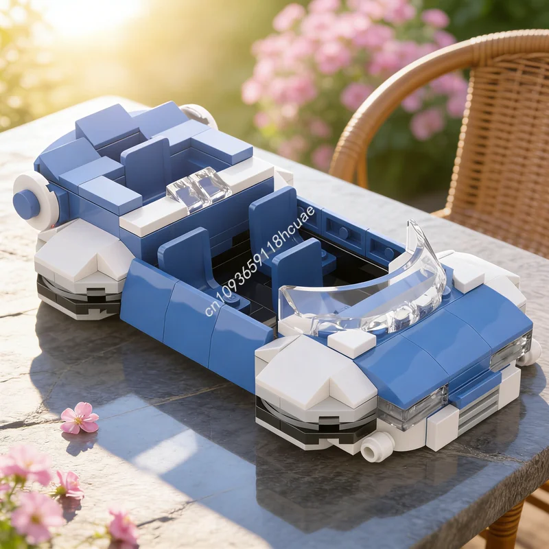 189 Piezas MOC, Coche Fantástico de Superhéroes, Bloques de Construcción de Modelos Marvel, Juguetes de Construcción, Regalo Festivo, Educación Creativa