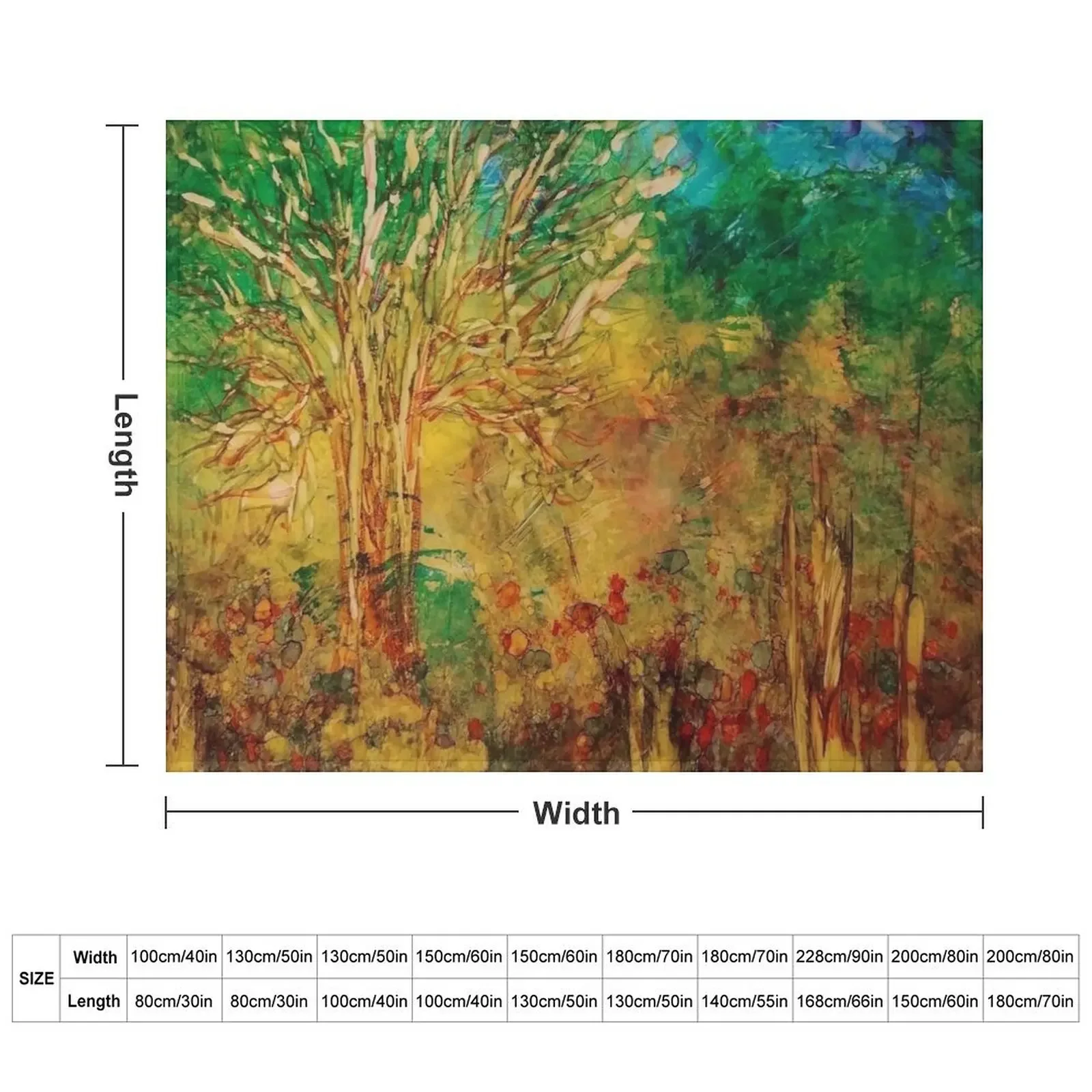 خذني إلى الغابات - من تأليف باربرا ميتشل بطانية رمي لسرير أريكة الطفل بطانيات سميكة فاخرة وبطانيات رمي