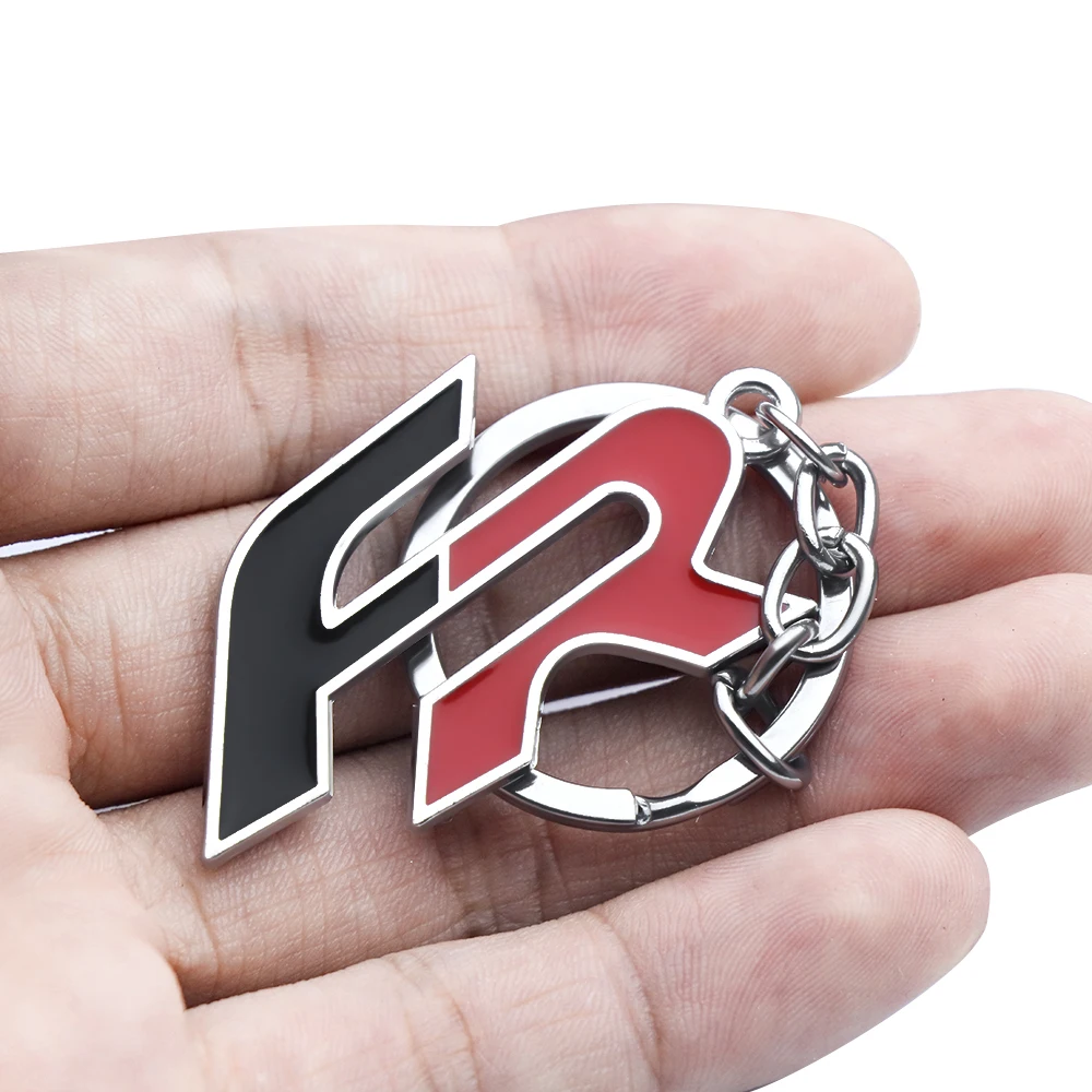 Car Logo Emblem Styling Keyring Keychain Auto Accessories For Seat Cupra FR Racing Ibiza Leon E-racer Ateca Formentor Sportcoupe