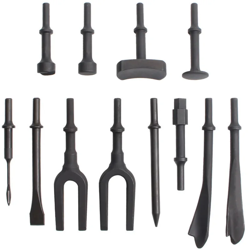 19pcs Air Hammer Chisel Kit, Multi-functional Pneumatic Hammer Set