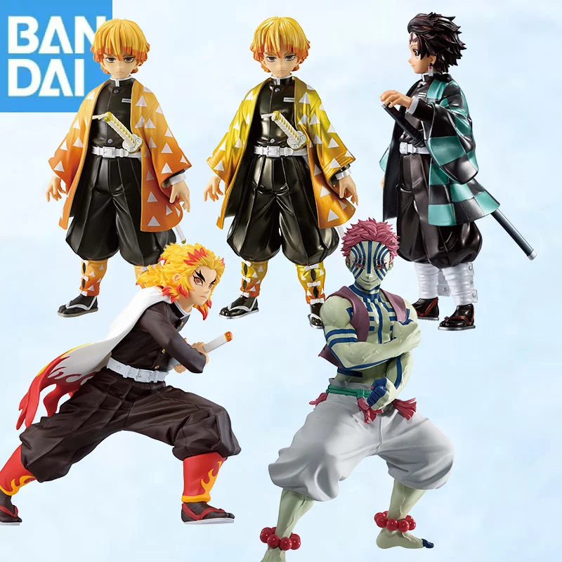 

Bandai Namco Banpresto Grandista Demon Slayer: Kimetsu No Yaiba Akaza Rengoku Kyoujurou Agatsuma Zenitsu Kamado Tanjirou Figure