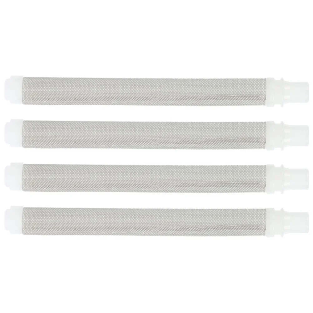

4pcs Airless Sprayer Filters Stainless Steel High Temp Resistant Compatible Most Sprayers Easy Install Paint Sprayer Parts