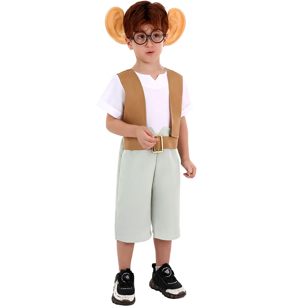 Children Cosplay Costume Boy World Book Day Carnival Party Funny Set School Activity Cute Performance Clothes Stage Costume