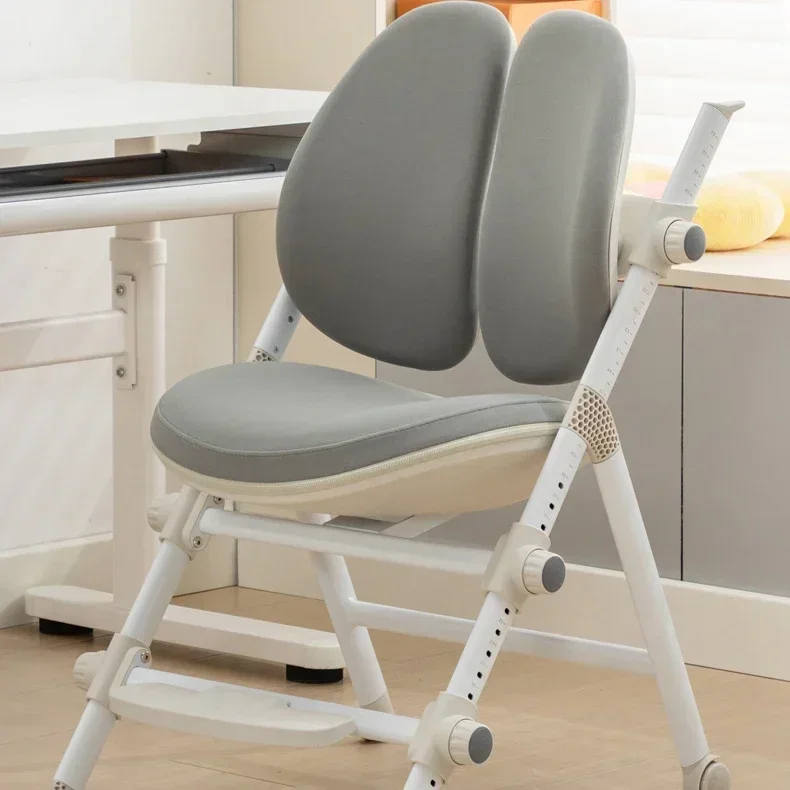 كرسي أطفال من البلاستيك لطاولة الأطفال المدرسية للأطفال الصغار قابل للتعديل لغرفة النوم ومكتب عثماني للفتيات Bugaboo Hazar كرسي بذراعين كهربائي للأطفال #1