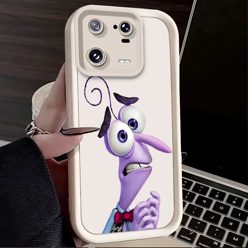 Disney Inside Out 2 Case for Xiaomi Mi 14 13 13T 12 12T 11 11T Pro Lite 12X 12S POCO F6 F5 X5 X3 NFC Soft Silicone Cover Funda image 4