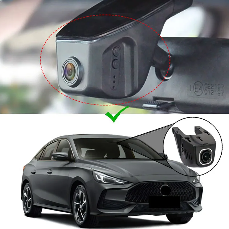 

Dash Cam Camera Front Rear Dashcam 4K Wifi Auto DVR Plug Play OEM Dual Dash Car Camera For MG 5 4 MG5 MG4 EV