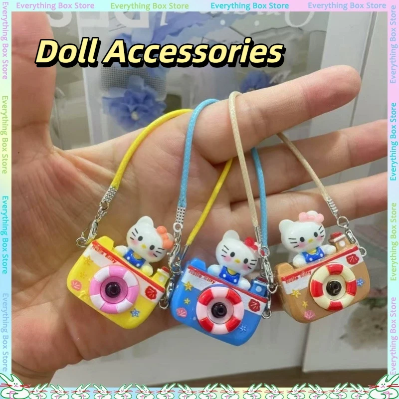 

Dollhouse Mini Cartoon Stereoscopic Camera Pendant Model Creative Doll Pendant Suitable For 10-17cm Labubu Doll Decoration