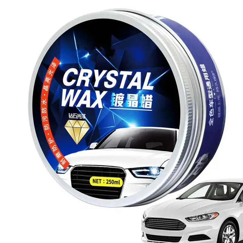 

Car Wax Paste Car Wax Polishing Paste Wax Carnauba Wax Cleaner With Sponge And Towel Car Wax Crystal Plating Set Coating Wax