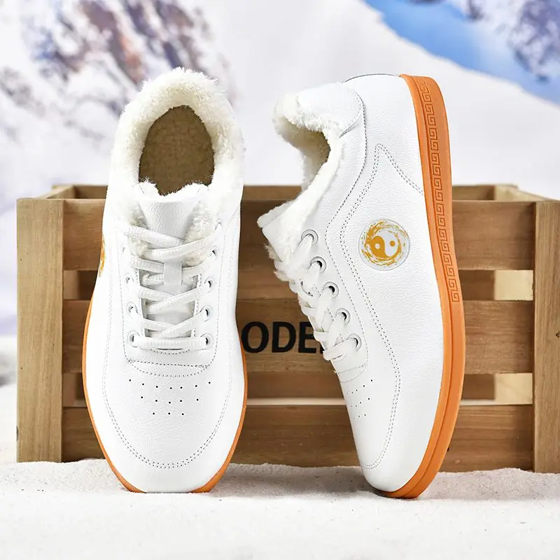 نمط جديد من الجلد أحذية تاي تشي للنساء والرجال أحذية الكونغ فو منخفضة الأعلى أحذية فنون الدفاع عن النفس الصينية التقليدية أحذية رياضية في الهواء الطلق #5