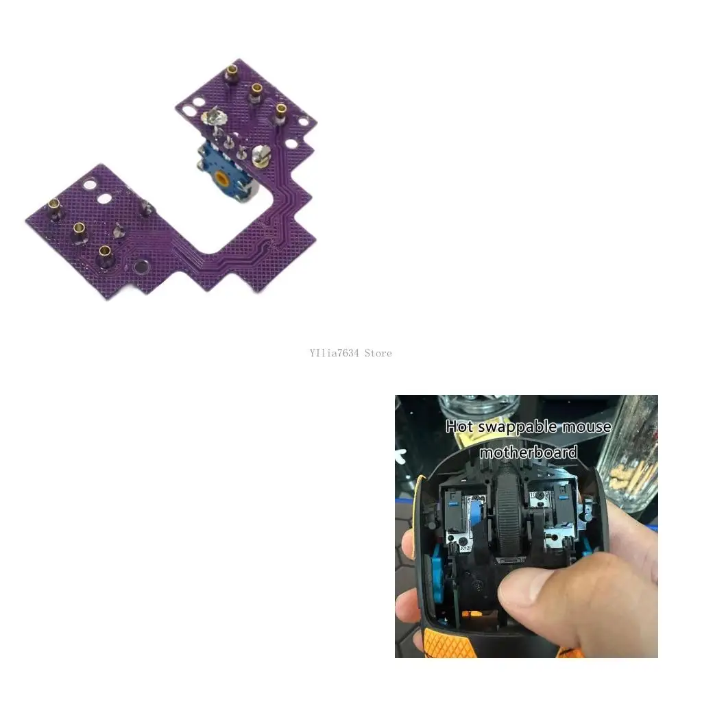 

Mouse Hot Swap Motherboards PCB Board MicroSwitch for GPRO Wireless