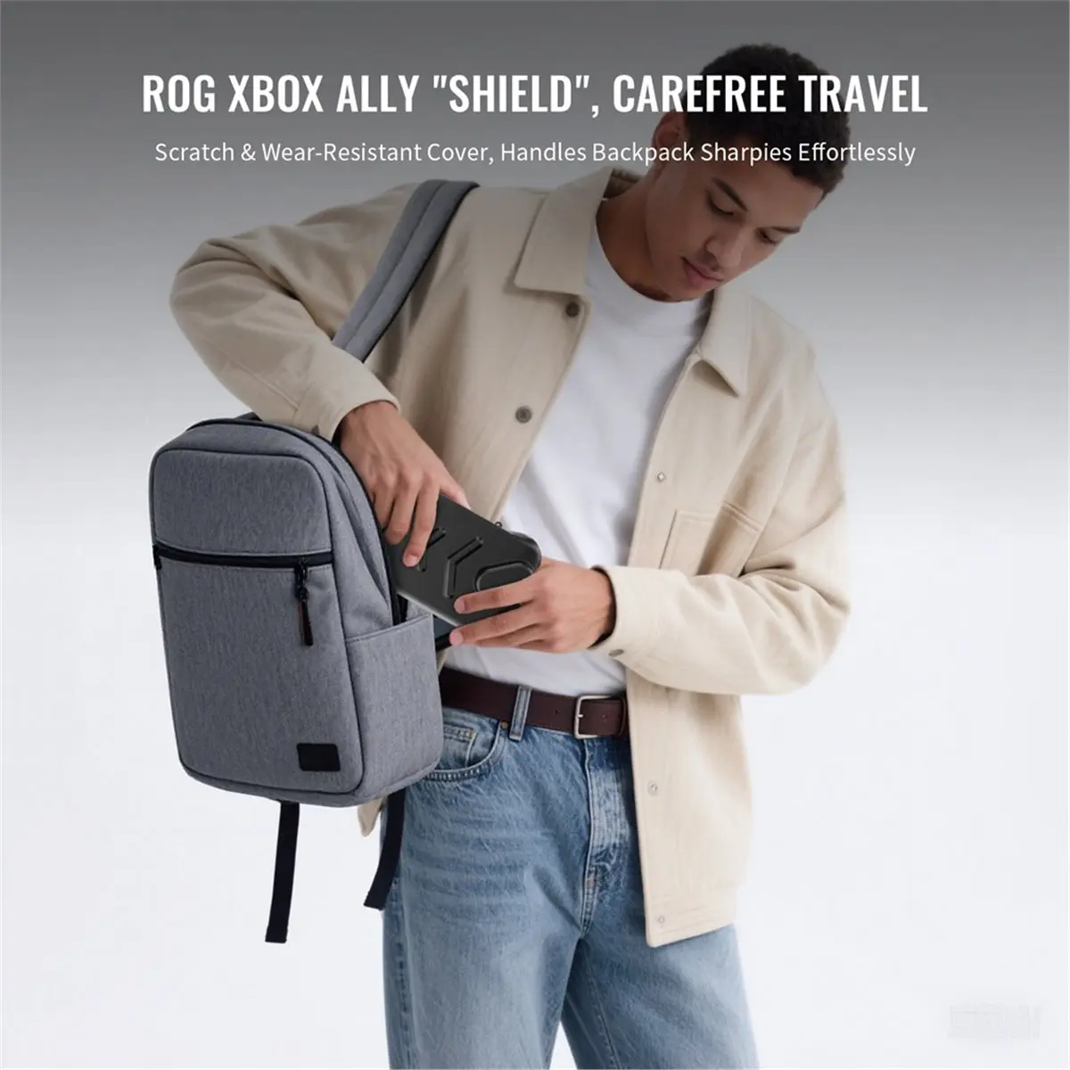 Can buy For ROG Xbox Ally Full-Coverage Casing TPU Protective Cover with Desktop Stand Game Console Protective Bottom Shell