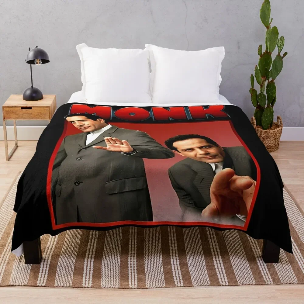 Adrian Monk Adrian Monk Adrian Monk Throw Blanket heavy to sleep blankets ands Blankets