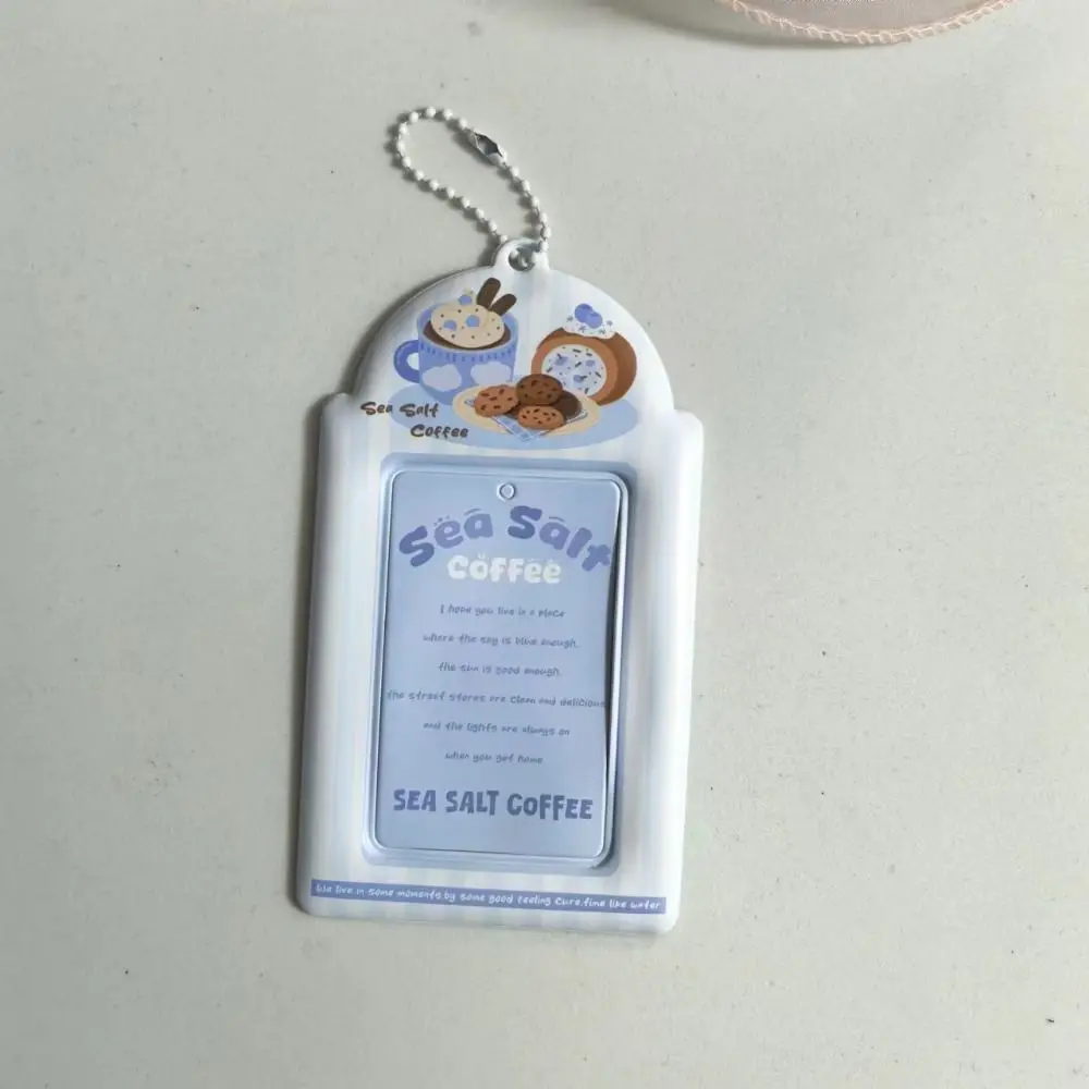 Trendy Sea Salt Coffee Series Idol Postcard Protector Card Sleeve Original Lovely Card Holder Creative ID Card Cover