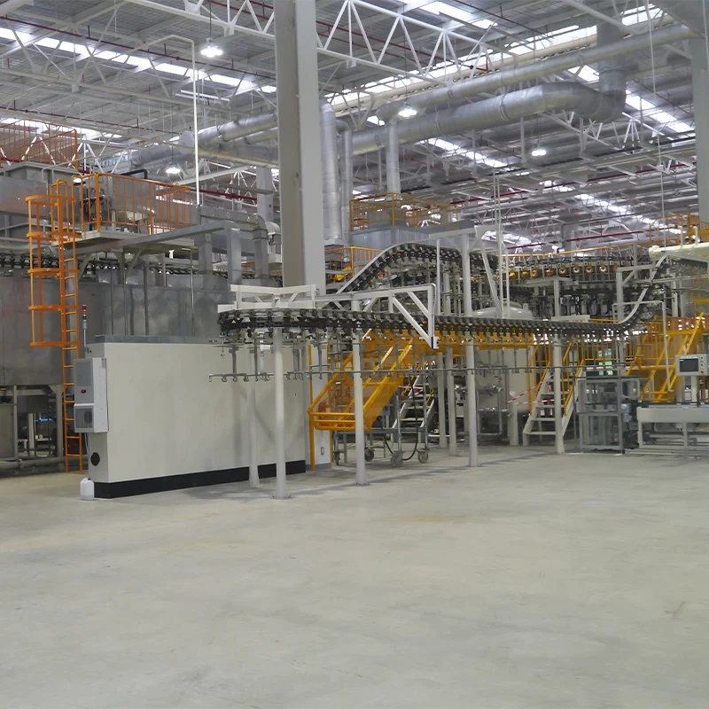 Zhuoding Factory-Direct Cost-Effective Automated Powder Coating Production Line for Mechanical Parts