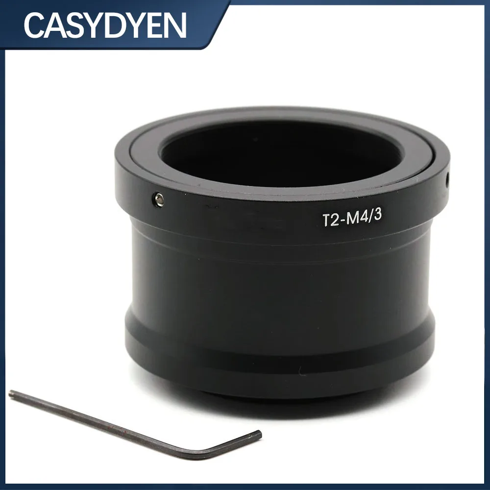 Переходное кольцо T2-M4/3 для объектива с креплением T (T2 T-ring) к камере Micro Four Thirds M4/3