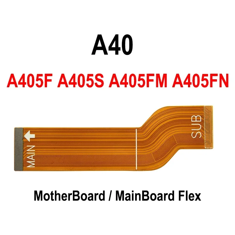 

GEFENSI основная плата, разъем материнской платы, гибкий кабель для Samsung Galaxy A40 A405 A405F A405FN, сменный гибкий кабель материнской платы P