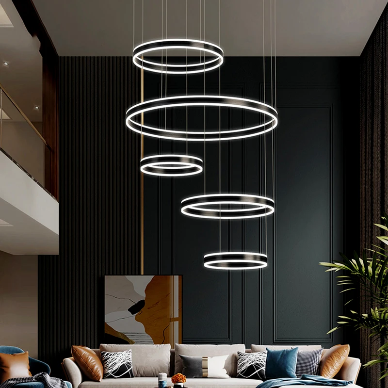 Modern home decor led lights chandeliers hanging lamps for ceiling pendant light lamps for living room indoor lighting fixture