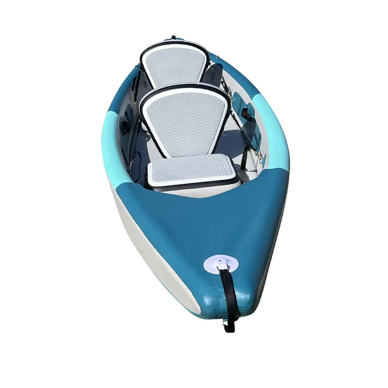 

Double kayak Inflatable boat Foldable canoe Thickened wear-resistant rubber boat Outdoor assault boat