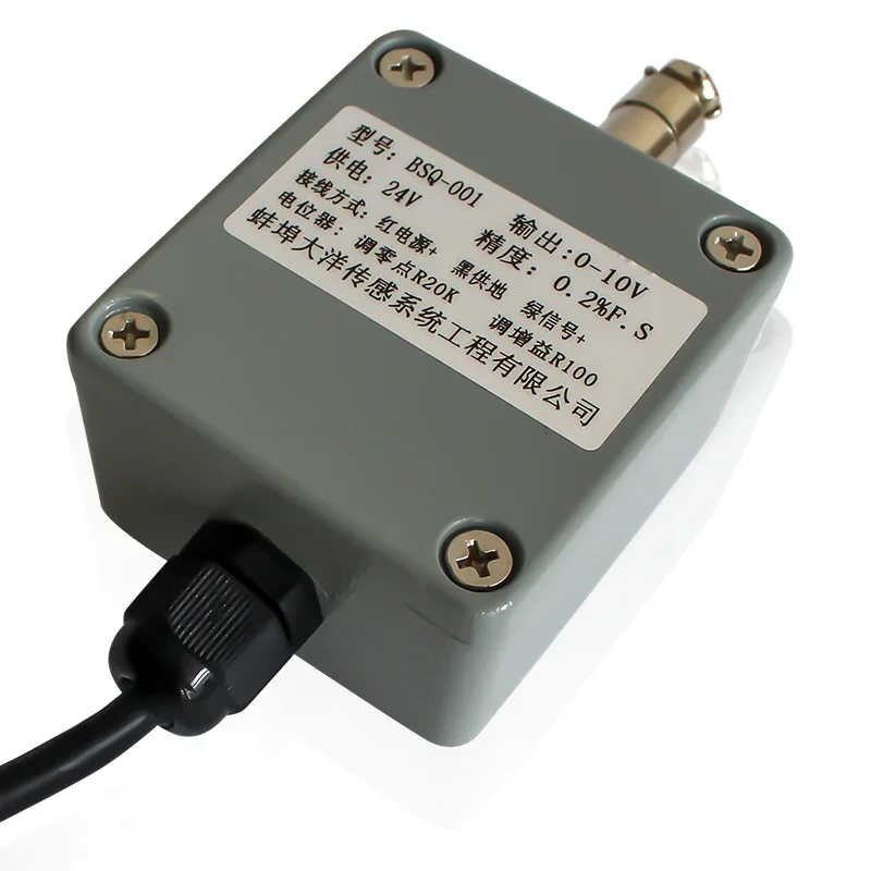 

4-20ma Pressure Sensor Weight Transmitter Load Cell Digital Amplifier Open Frame Dc 5v to 10v Output