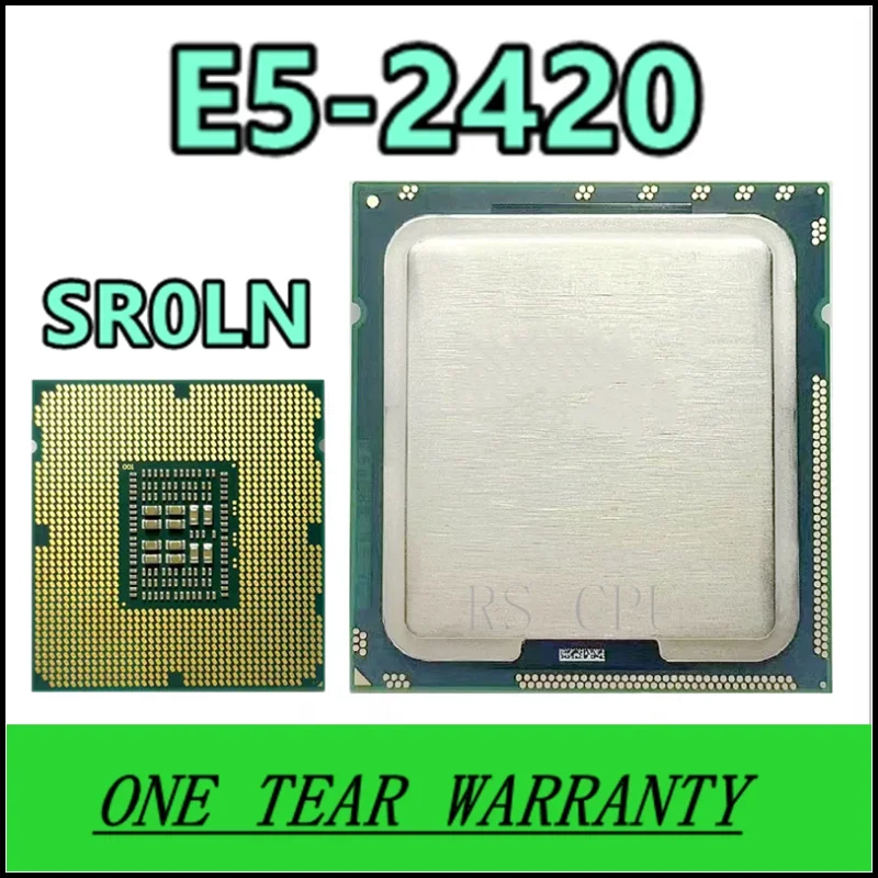 E5-2420 E5 2420 SR0LN 1.9 GHz Prosesor CPU 15M 95W LGA 1356