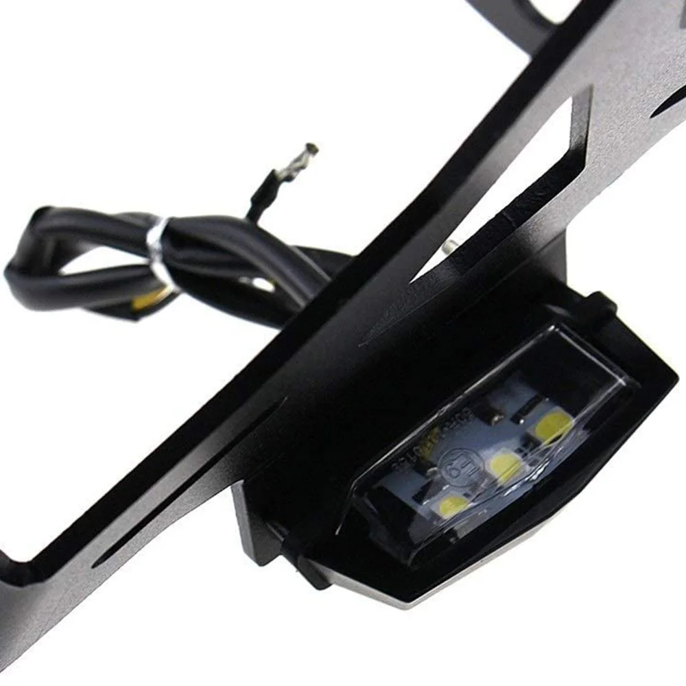 Motorcycle License Plate Holder with LED for HONDA CB650R CBR650R 2019 2020 CB CBR 650R 650 R CB650