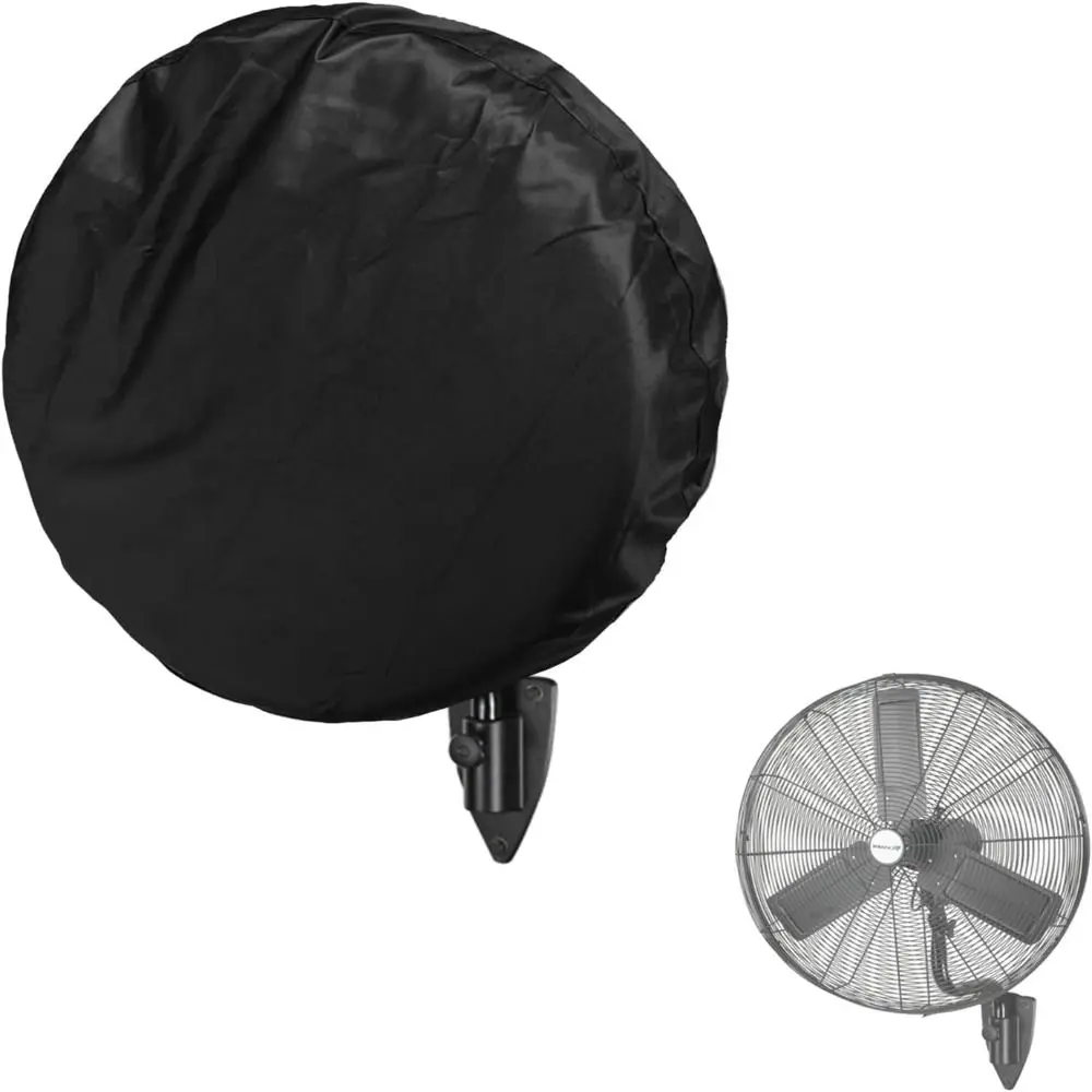 Dustproof Industrial Fan Dust Cover Reusable Lightweight Wall Mount Fan Cover Large Size Polyester Fan Head Protector Factory