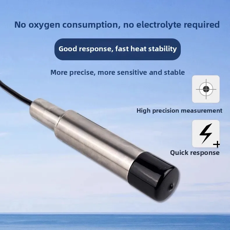 Aufgelöster Sensor DO Wassergehaltserkennung, Analysator für gelösten Messgeräte, Elektrodensonde