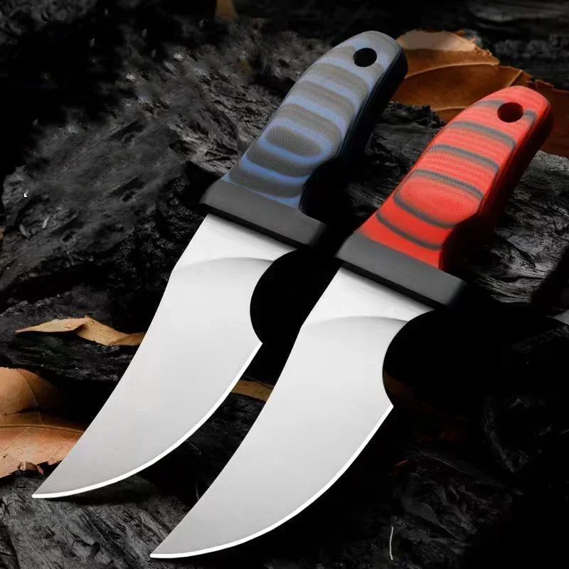 

M Dog Straight Fixed Blade Knife ATS-34 Blade 60-62HRC G10 Handle Tactical Self Defense Hunting EDC Pocket Survival Tool Knives