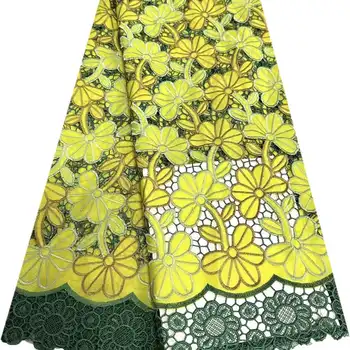 2024 mais recente algodão muito macio delicado bordado a laser de alta qualidade tecido de renda suíça vestido de noite de casamento NN1868_R