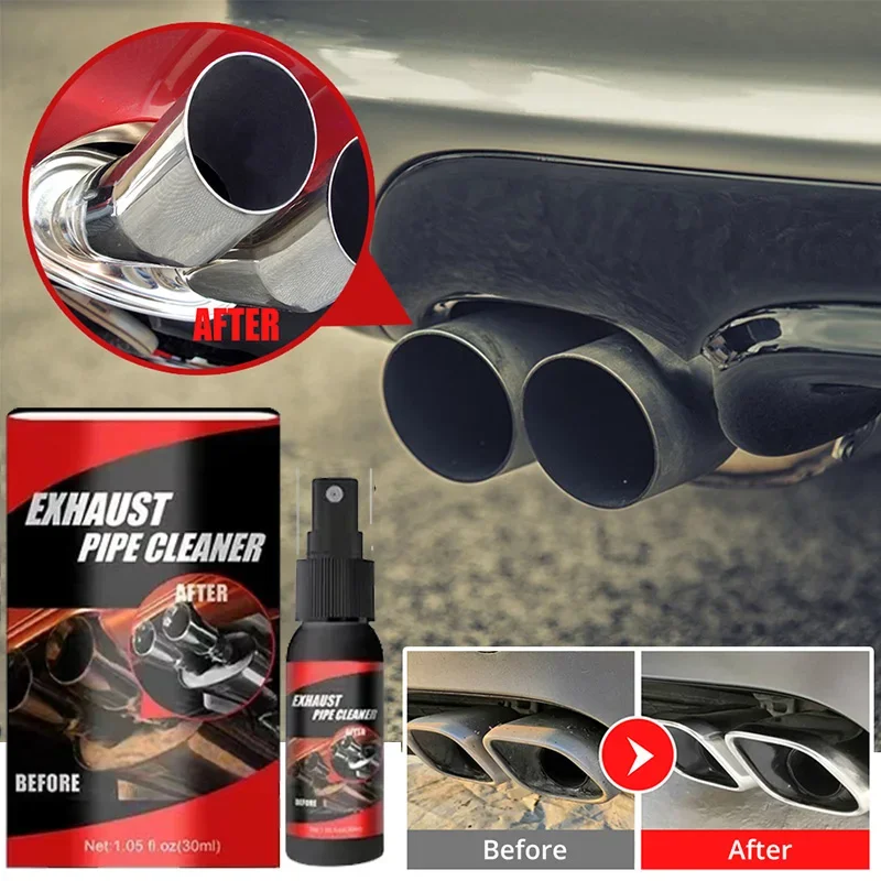 

Car Exhaust Pipe Cleaner Spray Kit Multi-Purpose Metal Pipe Derusting Rust Remover Car Motorcycle Maintenance