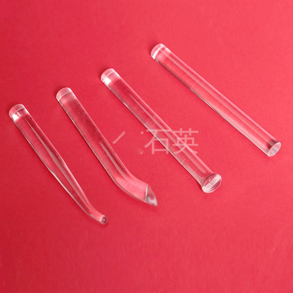 light guide rod, quartz glass rod cylindrical cavity irradiation accessory, ultraviolet physiotherapy instrument medical