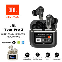 JBL Tour Pro 2 True Wireless Bluetooth Noise Cancelling Earbuds with LED Smart Display Box Bluetooth Earphones JBL Tour Pro2