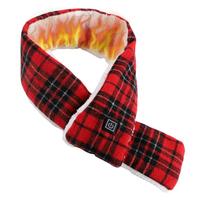 Smart Heating Neck Wrap Electric Neck Pad Neck Warmer Electric Classic Plaid Neck Scarf for Women Men Backpacking Mountaineering