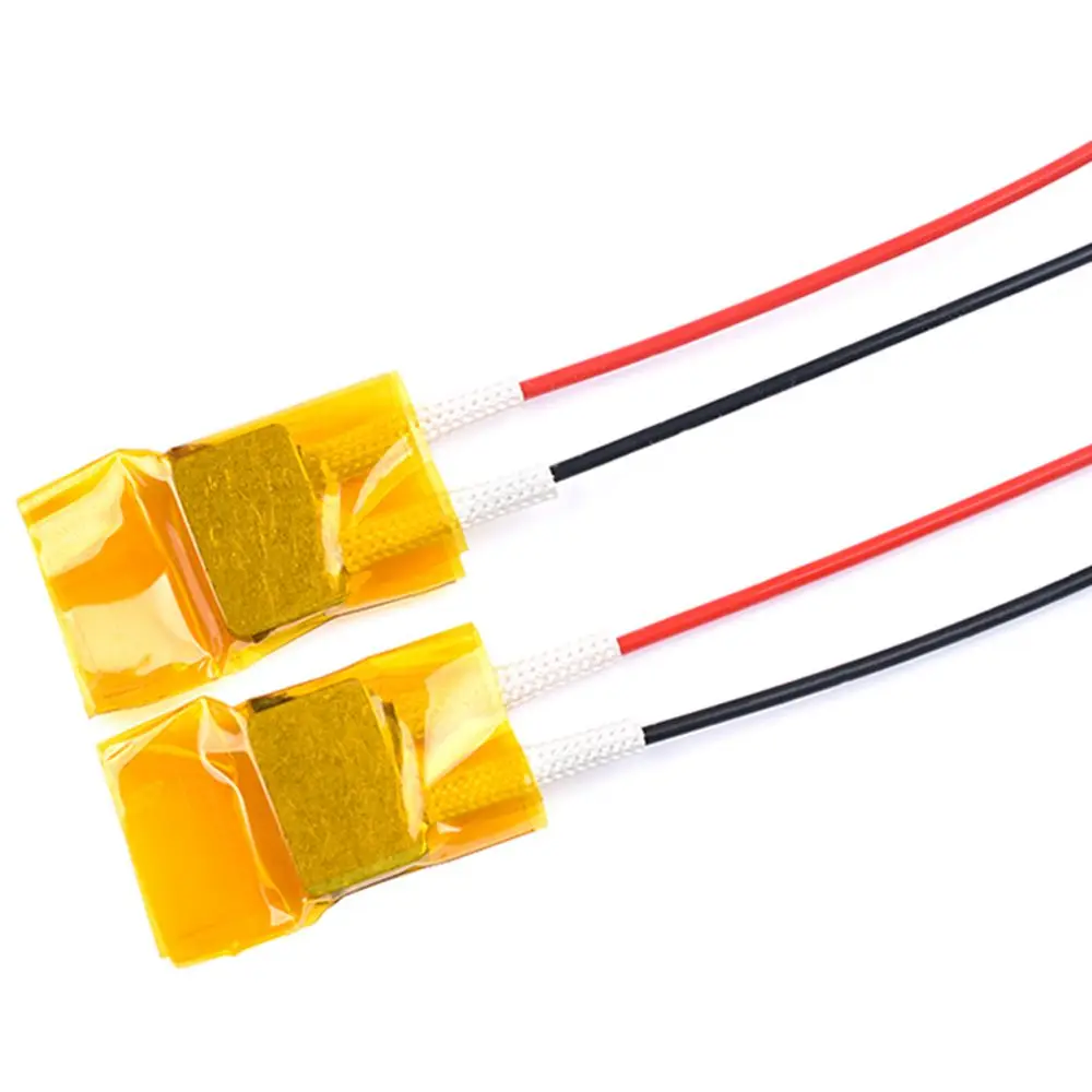 Film isolante 12*8*3 elemento riscaldante PTC calore termostatico a bassa potenza 5V 12V 24V 220V 1W-20W 50C ~ 270C 12x8x3mm