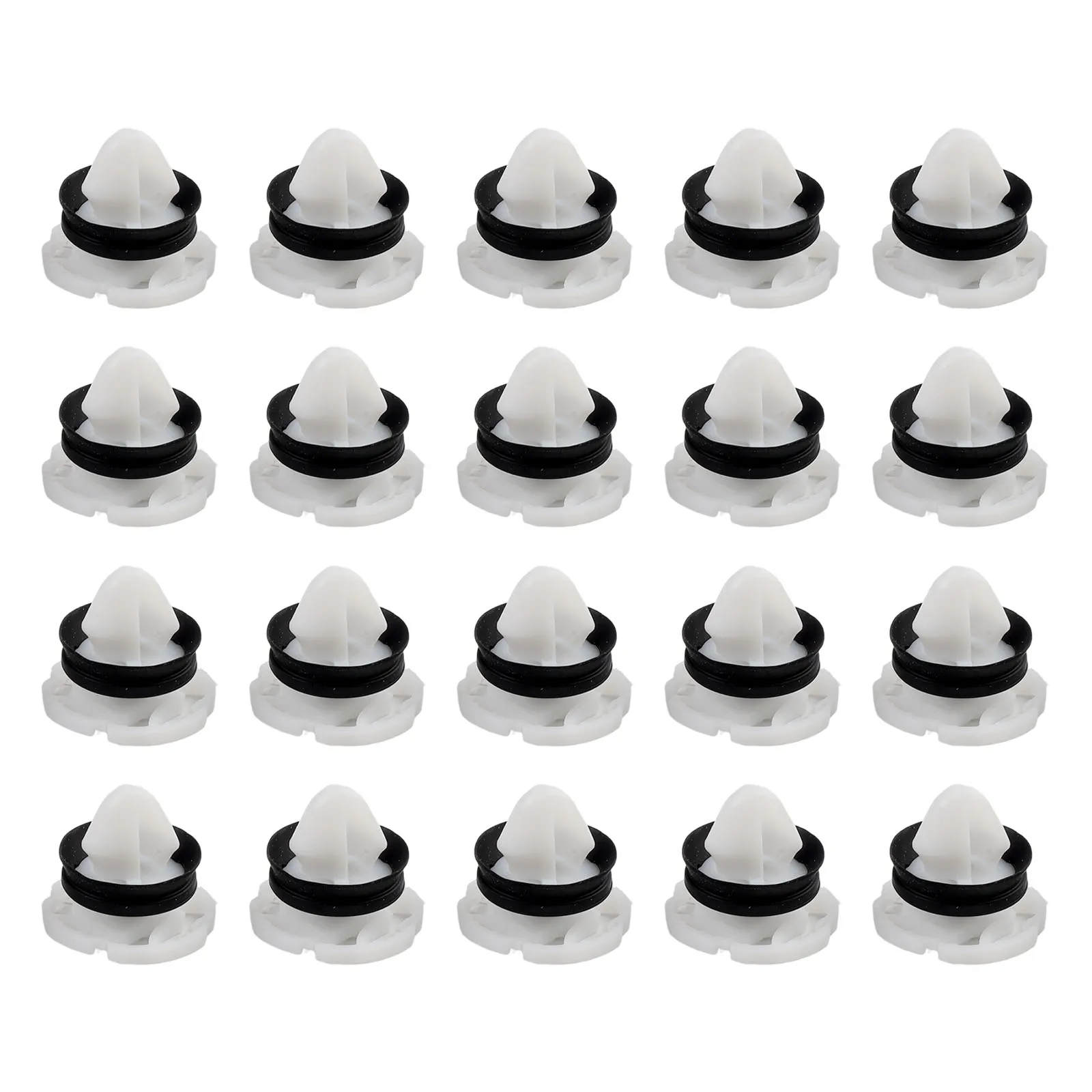 20 Count Inner Door Panel Trim Clips for Cars Fasteners for OE# 9345ZN Easy Use and Compatibility with Various Models