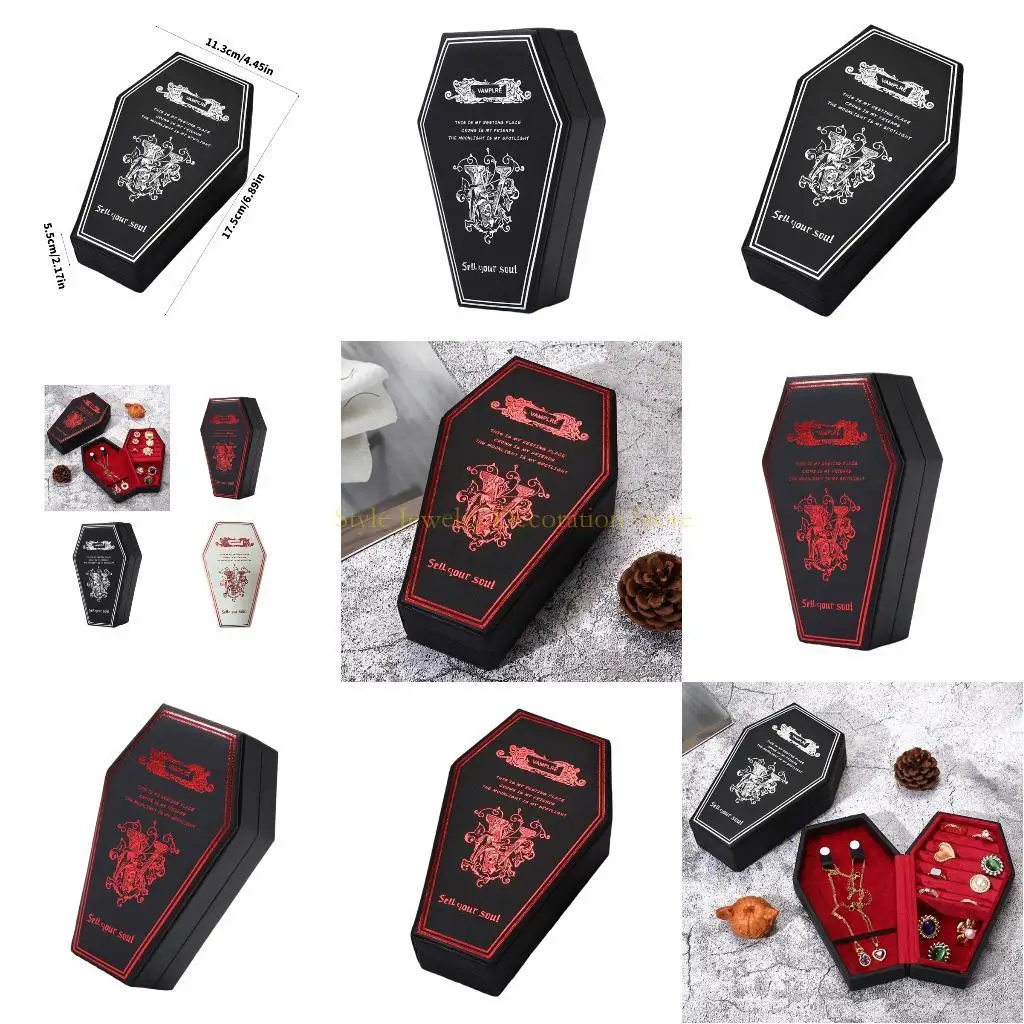 

D46E Creative Design Design Jewelry Организаторы идеально подходят для любителей готических модных энтузиастов