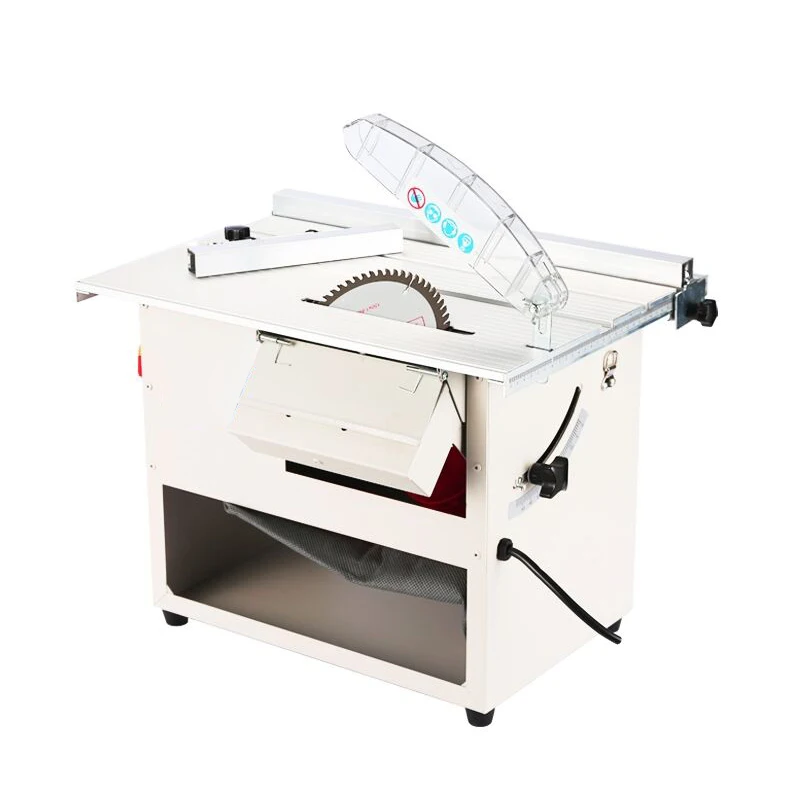 

Multifunctional Electric Sliding Table Saw Woodworking Floor Miter Cutting Adjustable Speed Dust-Free Saw