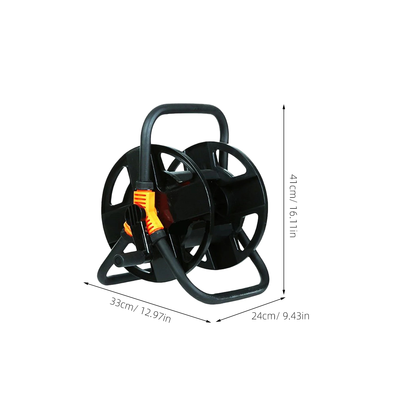 

Garden Reel Water Hose Rack Compact Design Stable Convenient 20M Hose Storage Outdoor Use Wash Car Pipe Holder