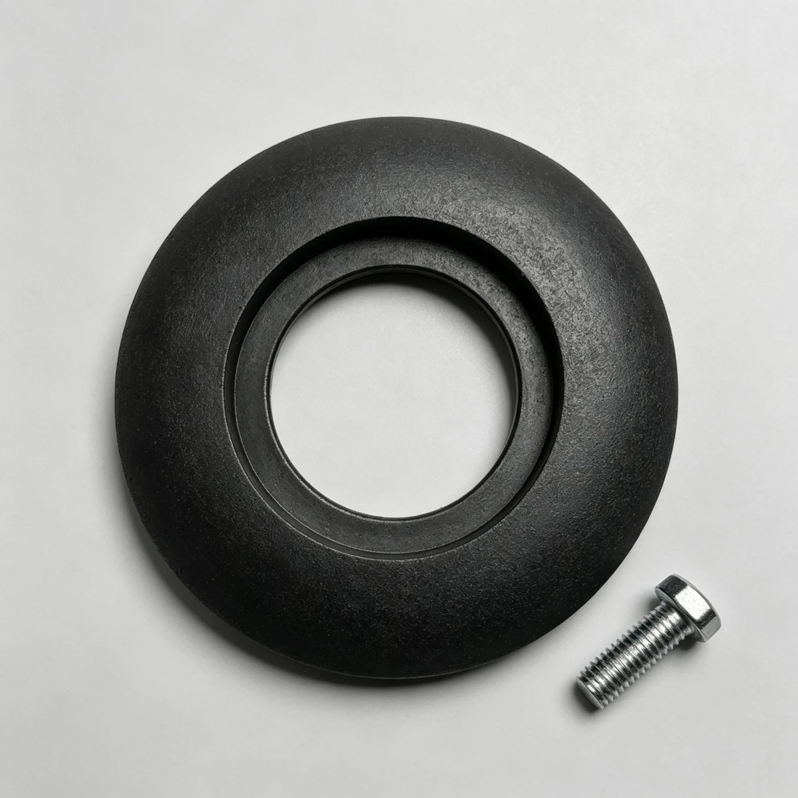 Fitness Equipment Part Replacement Loop-Shaped Foam Tube End Cap for Weight Bench, Abdominal Coach