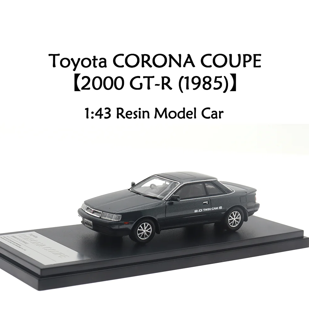 

Hi-Story 1/43 Scale Resin Model Car CORONA COUPE 2000 GT-R (1985) Classic Vehicles Car Model Toys Collection Decoration For Boys