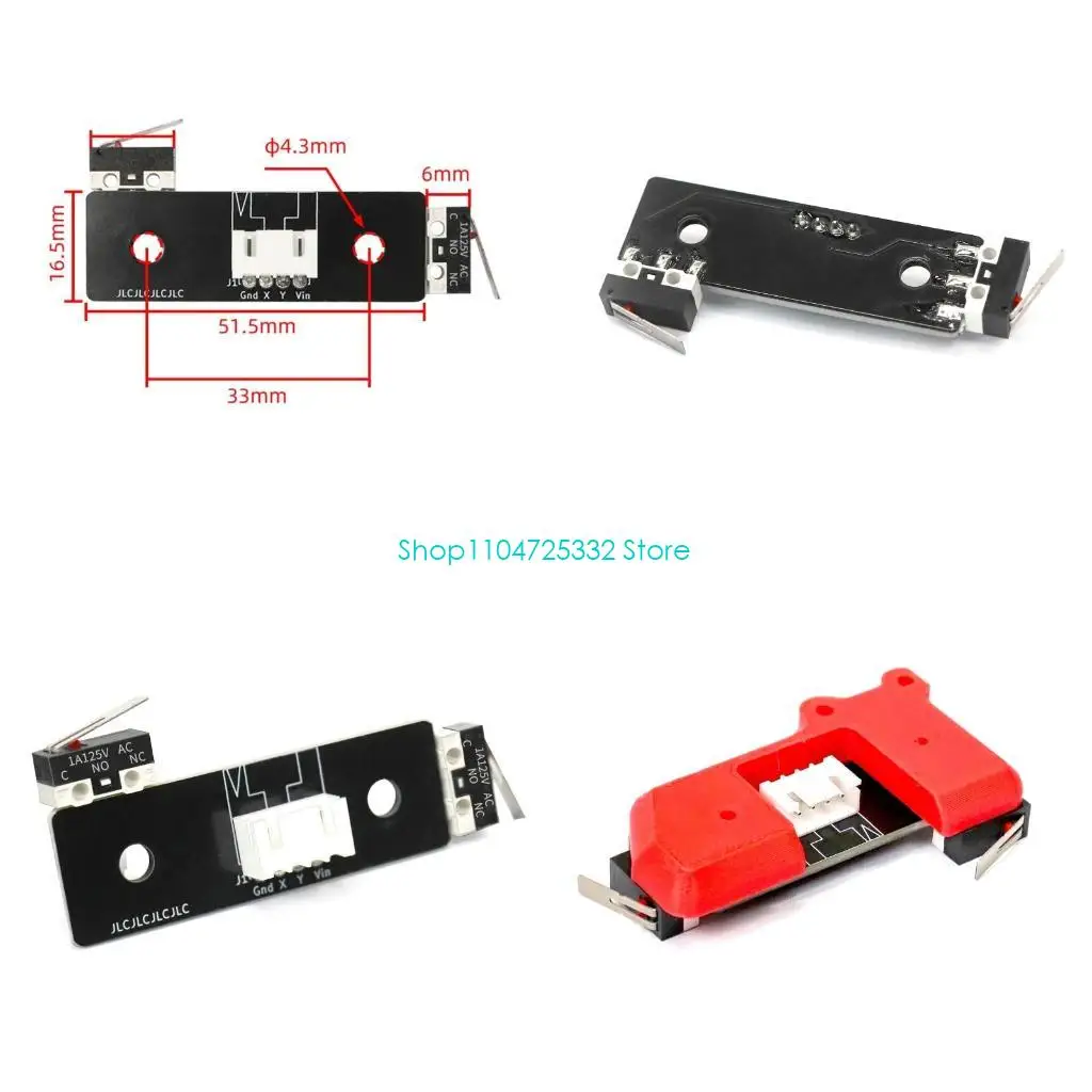 

P5EA 3D Printer Accessories V2.4 XY Micro Switch Endstop PCB-Board Limit Switch