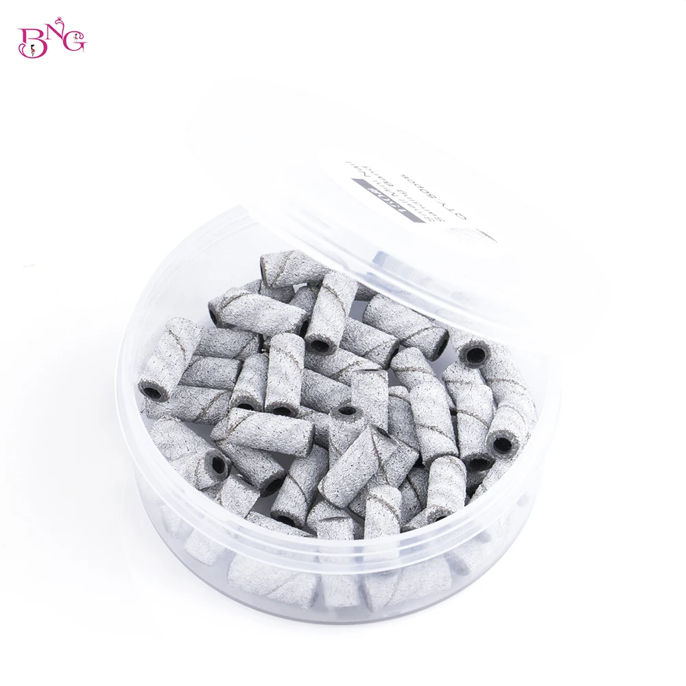 Mini Nail Sanding Bands for Nail Drill without Mandrel Nail File Zebra Sanding Bands for Acrylic Nails Gel Manicures Pedicures